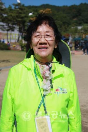 유기농엑스포, 최고령 자원봉사자 이래훈 할머니