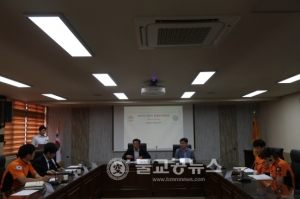 예산소방서, 감염방지 위원회 회의 개최