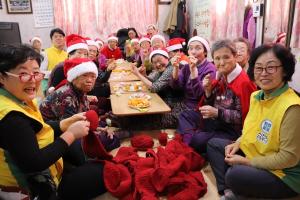 신천지자원봉사단 청주지부,  “따뜻한 겨울 보내세요“