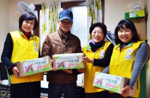 신천지자원봉사단 대전지부, 맛있는 겨울 즐겨요!