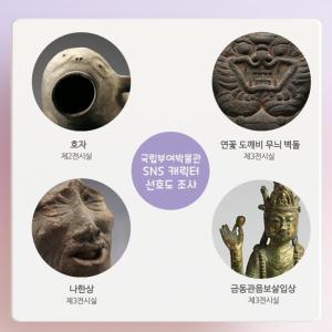국립부여박물관 SNS는 문화재 캐릭터로 소통한다!