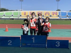 세종시 학생 선수들, 육상 종목 무더기 메달 획득