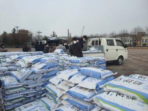 현대오일뱅크, 사랑의 쌀 1,407포 천안시에 기부