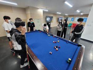 제천청소년꿈뜨樂(락),프로포켓볼 선수에게 배우는 “포켓볼Go!”행사 개최