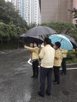 대전동부교육청, 폭우 대비 긴급 학교 현장 점검
