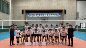 제천중학교 배구부,2022 춘계 전국중고배구연맹전 ‘3위’ 쾌거