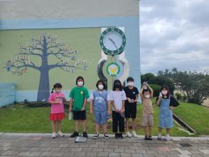 대길초, 학생들의 희망으로 학교 명상 숲 앞 시계탑 설치
