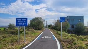 천안시, ‘성환천 억새길’ 자전거도로 정비공사 완료