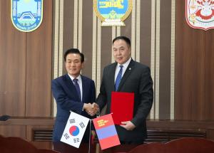 논산시-몽골 날라이흐구 계절근로자 업무협약 체결