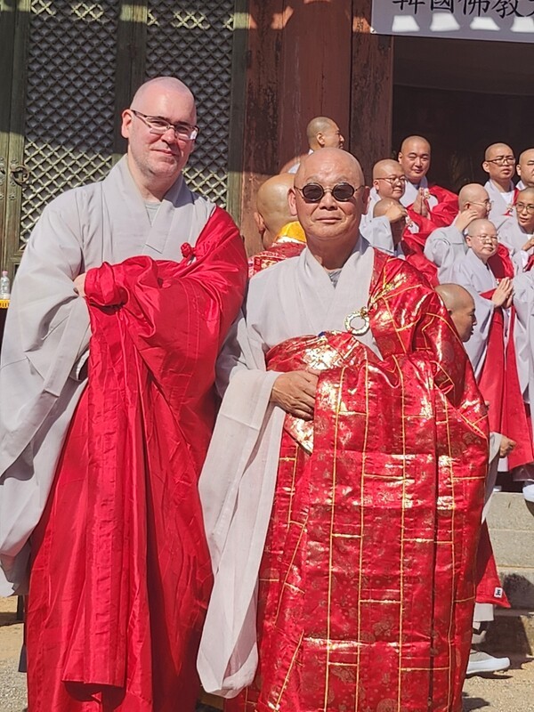한국불교태고종 북미·유럽교구가 4일자로 미국 오하이오주에 공식 비영리법인단체로 등록됐다. /종매스님