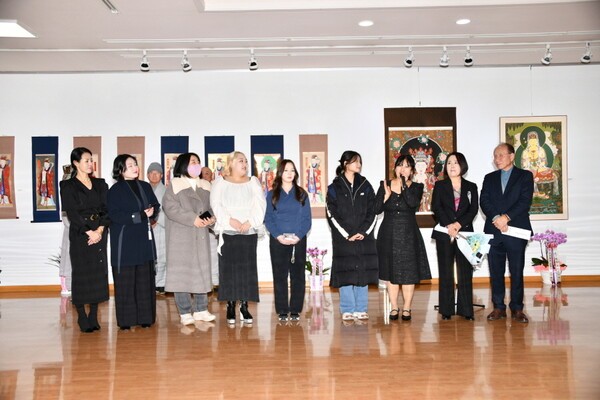 제1회 영산불교문화원 전시회 개막식./공뉴스