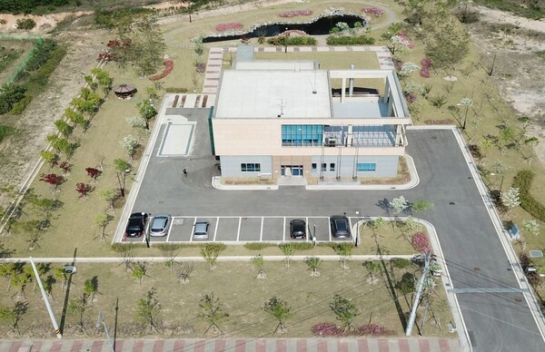 보은군 폐수처리장. /보은군