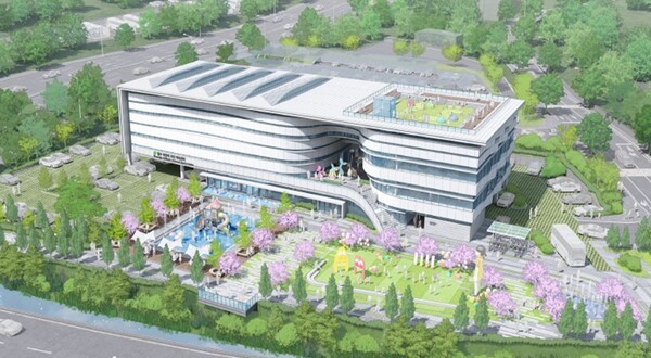 어린이 국민체육센터 설계공모 당선작. / 청주시