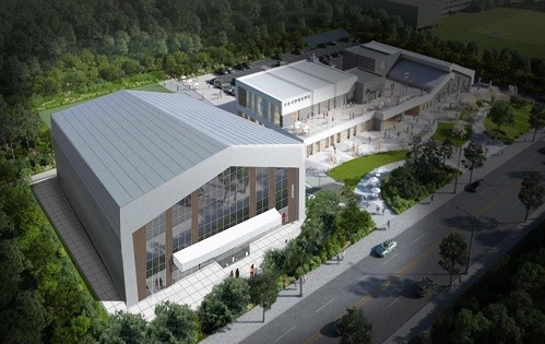 오송 라켓 스포츠센터 조감도. / 청주시