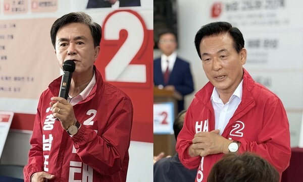 백성현 '논산 완성론' 띄웠다... 김태흠 "한 번 더 맡겨야 할 일꾼" - 뉴스 썸네일 이미지
